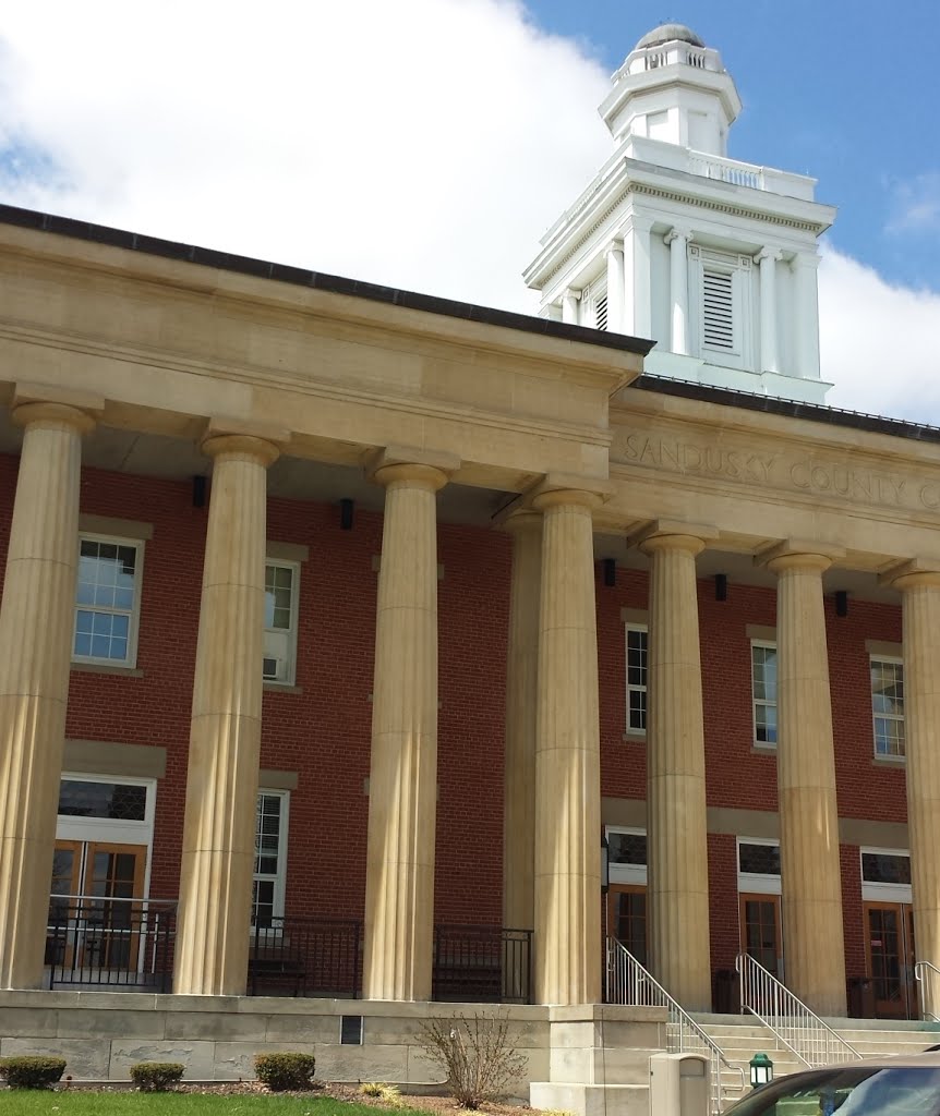 The Sandusky County Court House in Fremont Ohio.