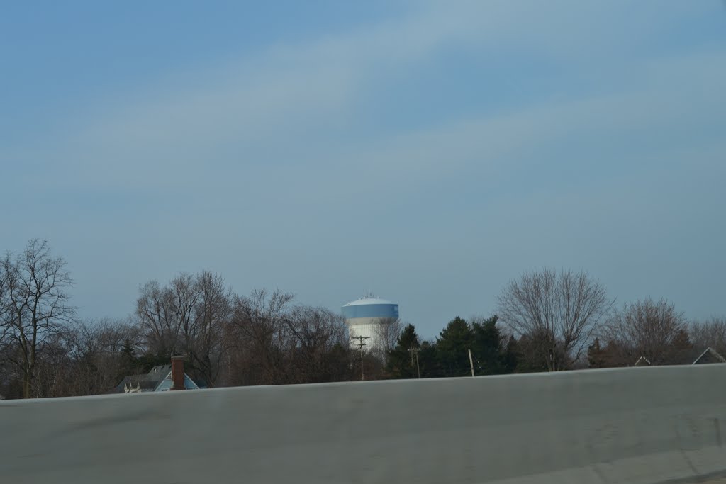 Water tower.