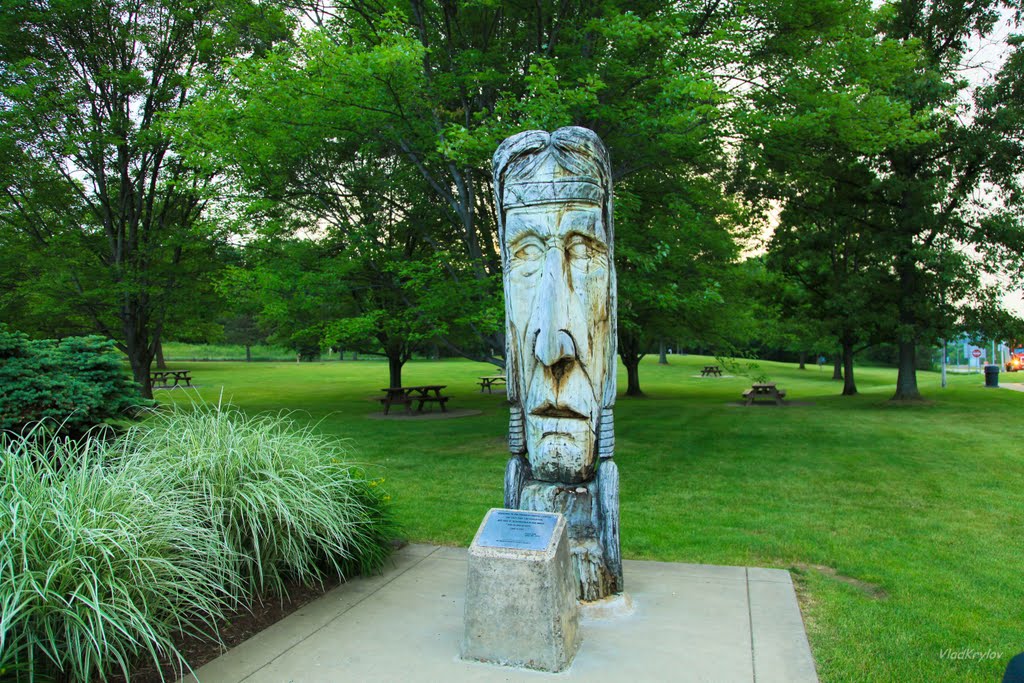 SENECA INDIAN NATION MONUMENT. PENNSYLVANIA WELCOME CENTER.
