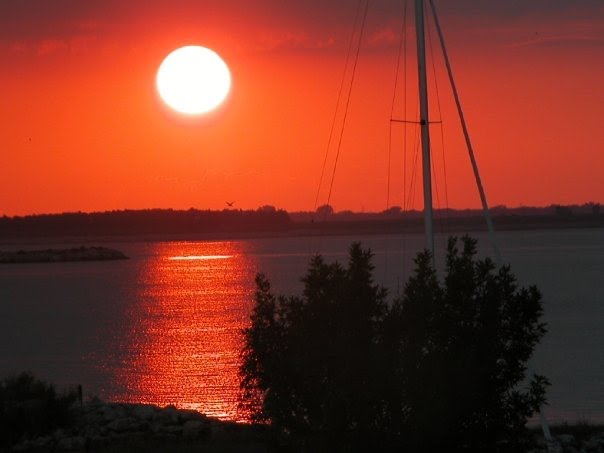Sunset at Maumee Bay Resort, Maumee Bay State Park, Ohio