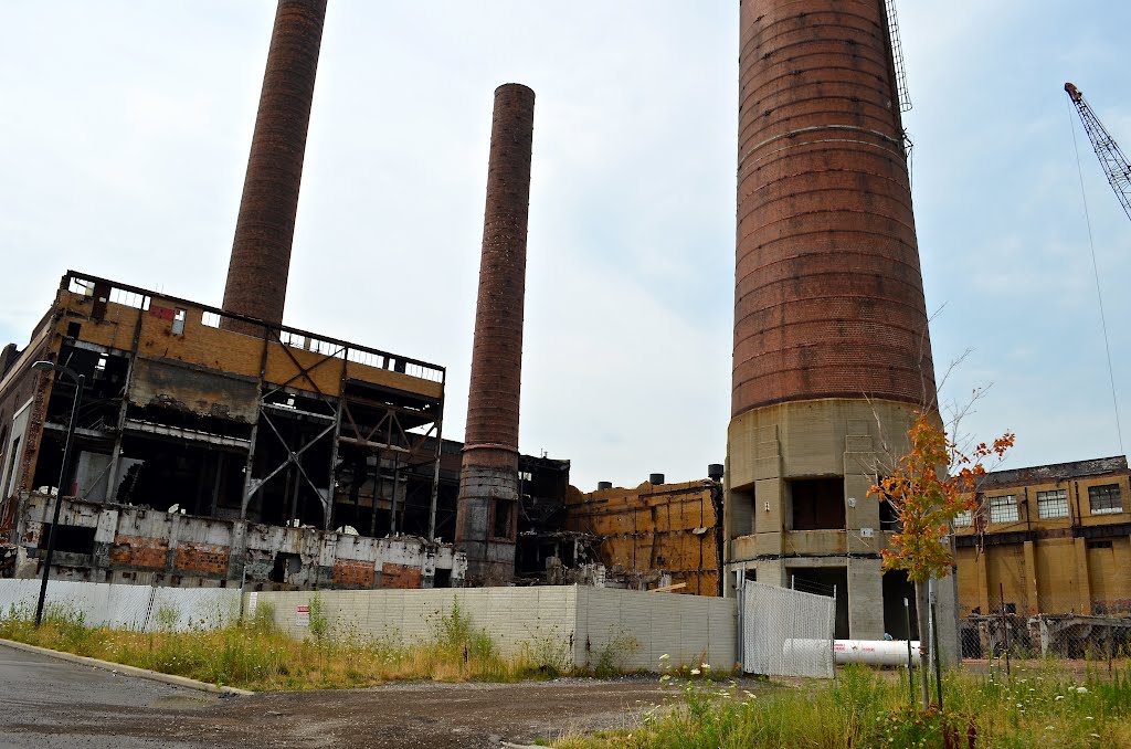 Old factory on Front Street
