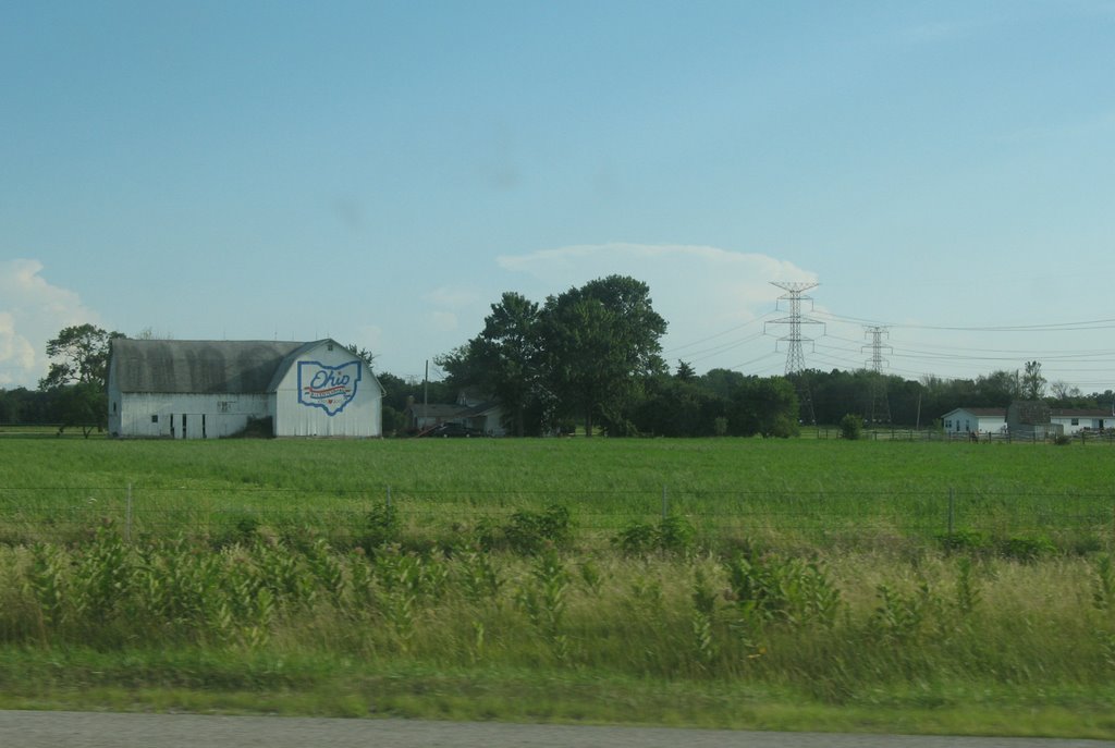 Painted Ohio barn