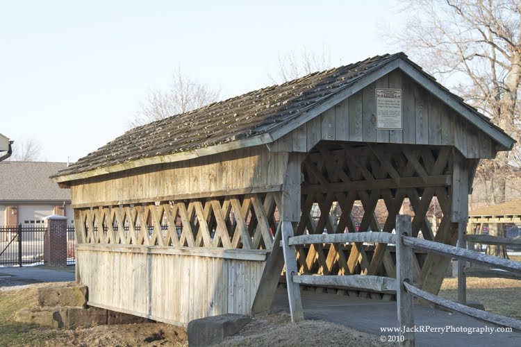 Fairgrounds Covered Bridge on fairgrounds at Hilliard