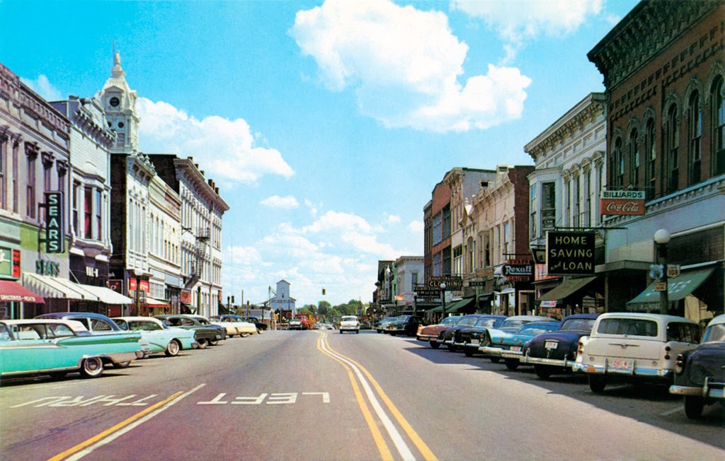Perry Street in Napoleon, Ohio