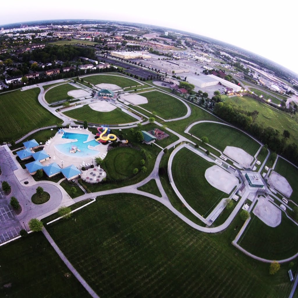 Rolf Park in Maumee Aerial Photo