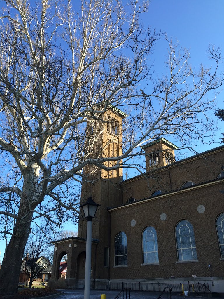St. Martins Kirche aus Harding Straße, Cheviot, Cincinnati, OH