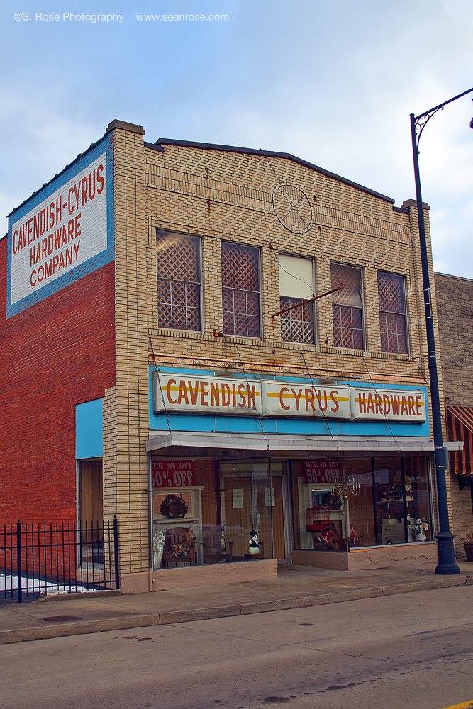 Cavendish-Cyrus Hardware, Huntington, West Virginia In Winter