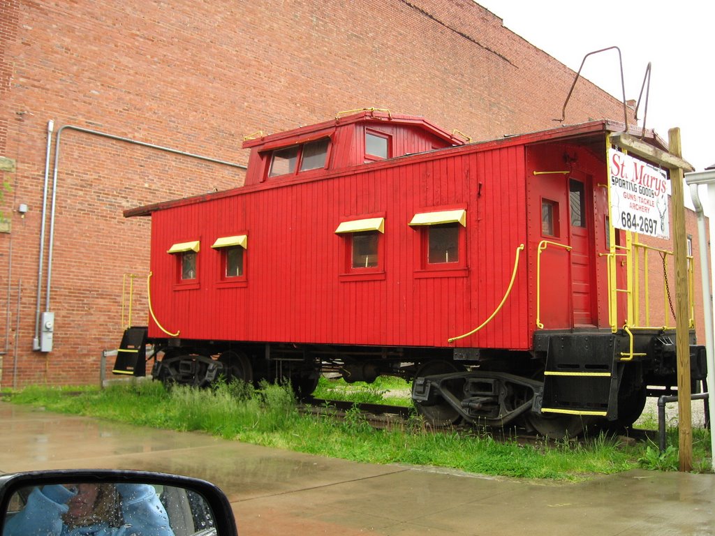 Caboose in St. Marys