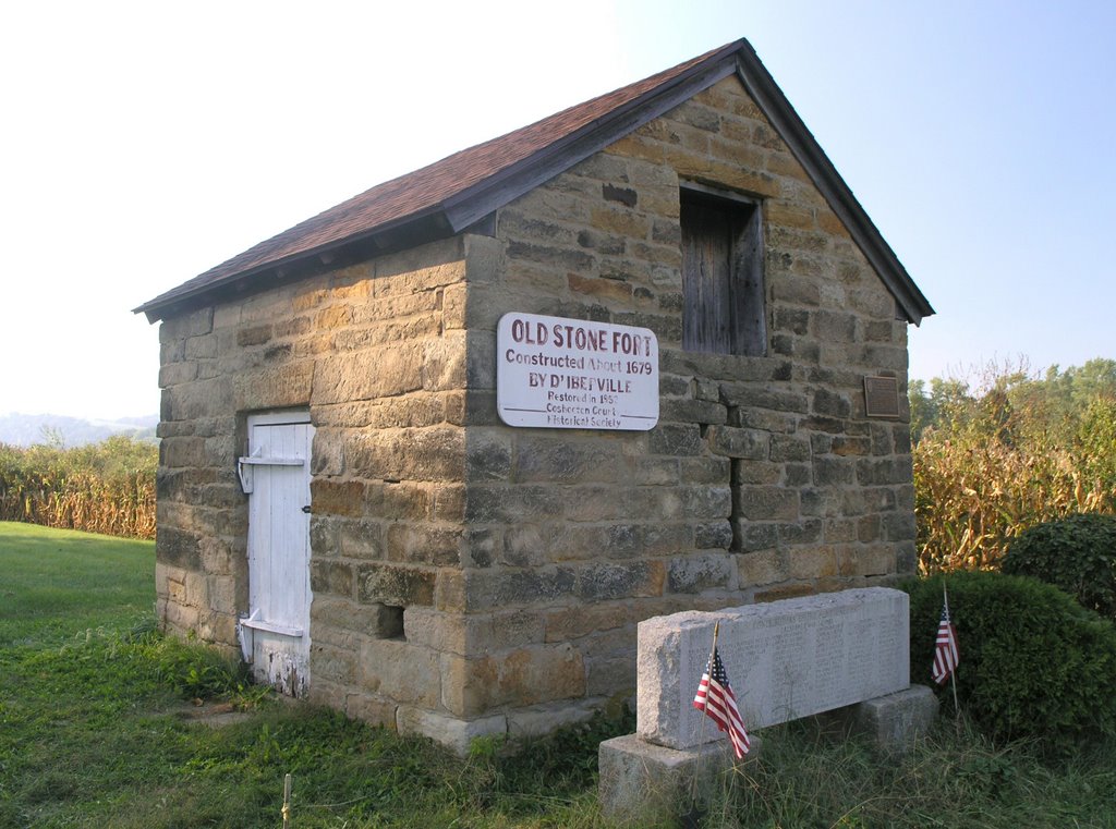 Old Stone Fort - Oldest Structure in Ohio - Constructed 1679