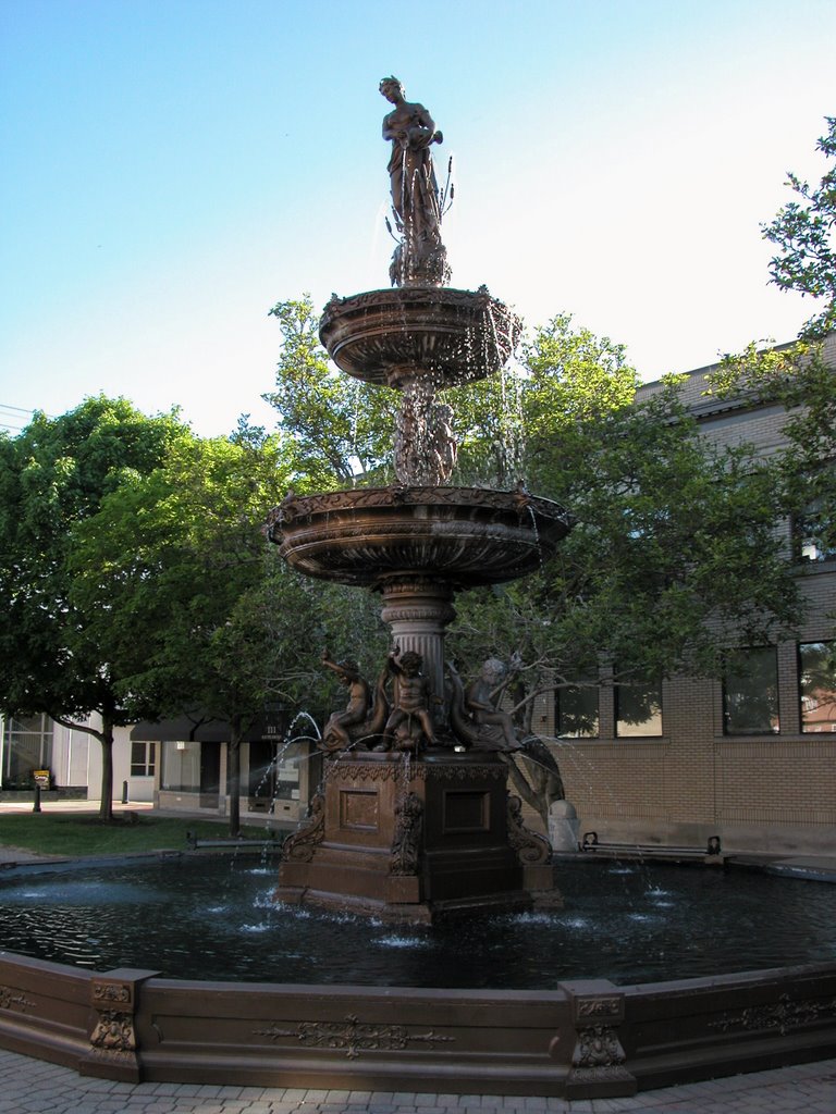 Old City Fountain, Downtown, Lancaster, Ohio