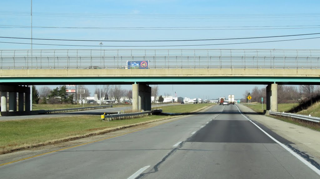 2011, Clinton, OH, USA - I-75 north bound