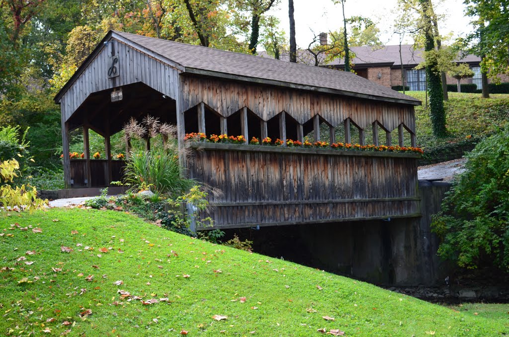 Decorative covered Bridge, Sharonville
