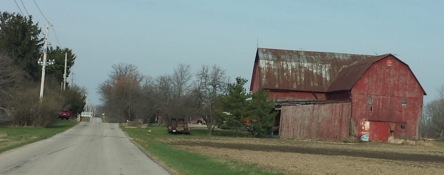Barn at rest.