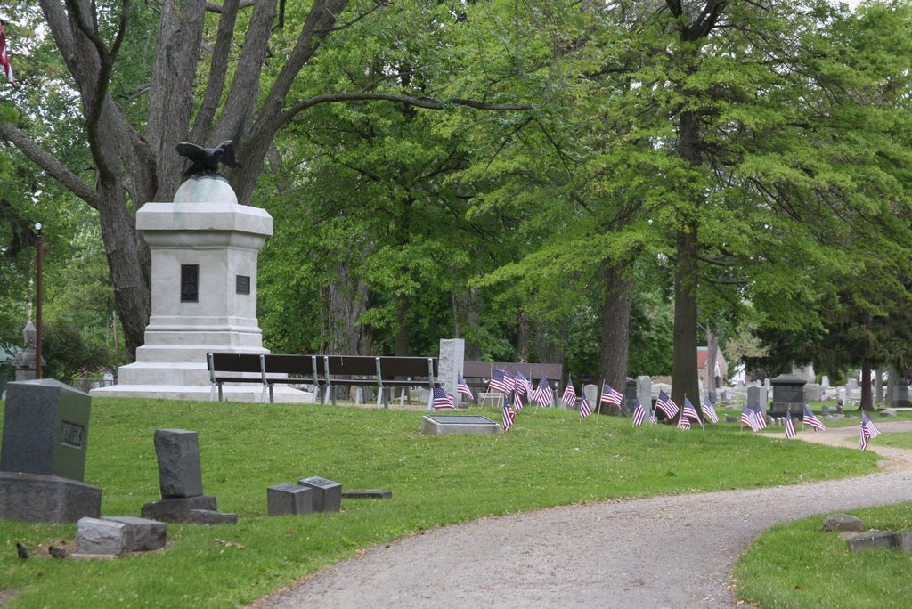 Ridgelawn Cemetary, Veterans Memorial