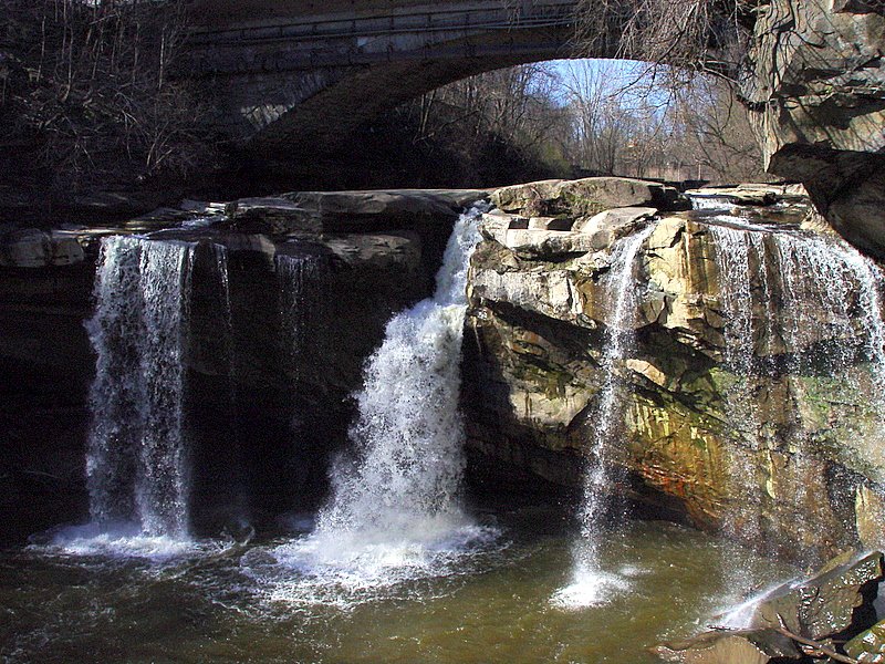 West Falls, Cascade Park, Elyria Ohio
