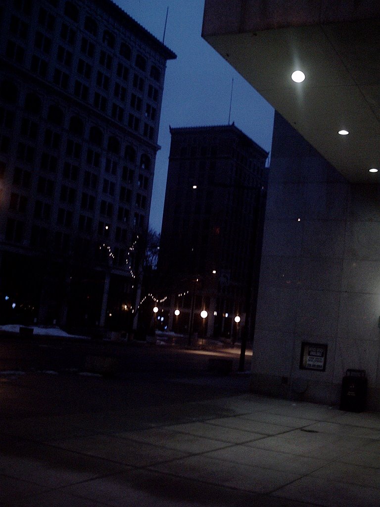 Blue Light, downtown center