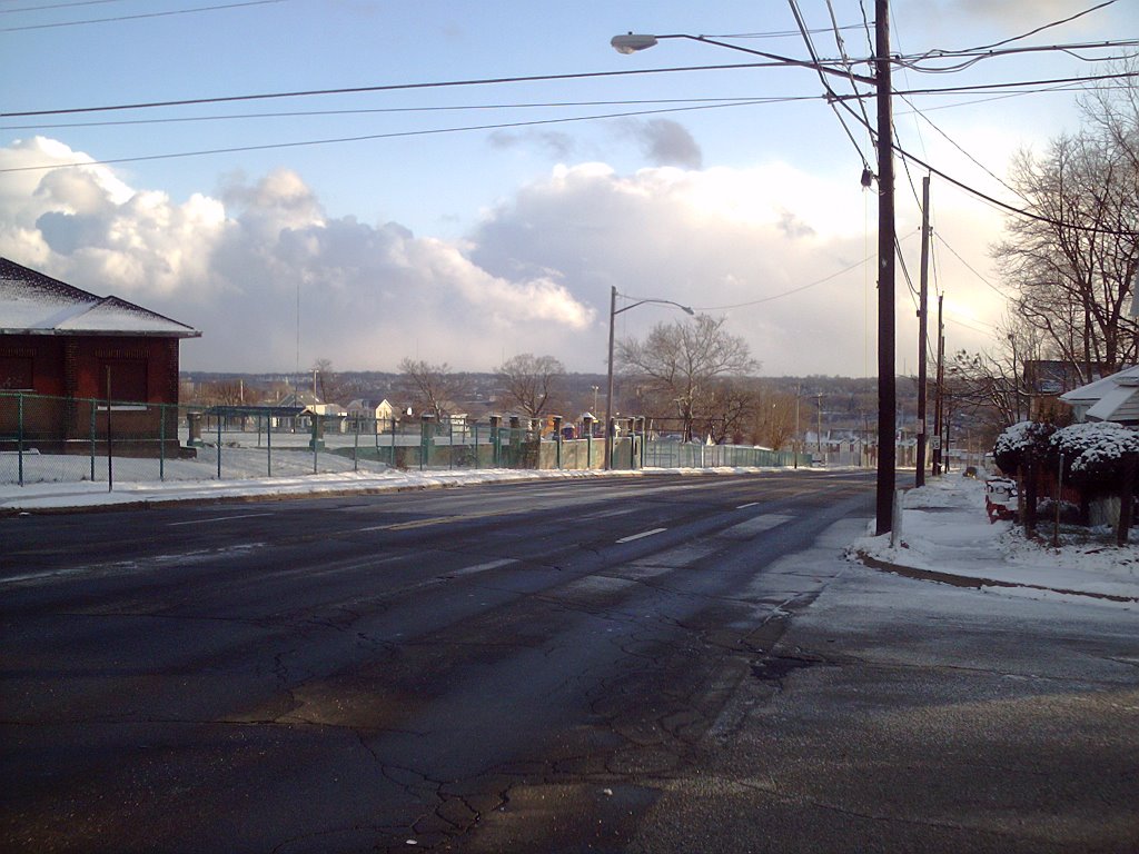 Valley View - looking south down Wirt Street