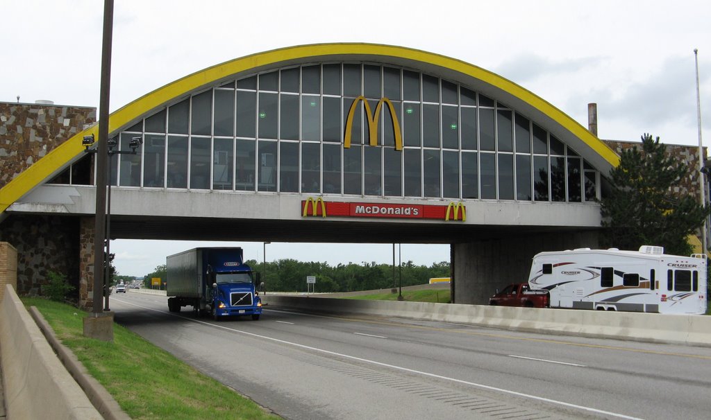 Micky Ds over the Will Rogers Turnpike