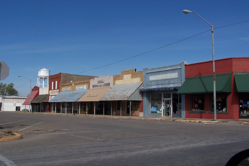 Beautiful Downtown Ringling, Jefferson County, Oklahoma