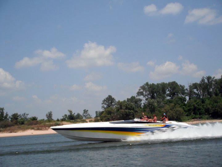 50 ft Boat on arkansas river