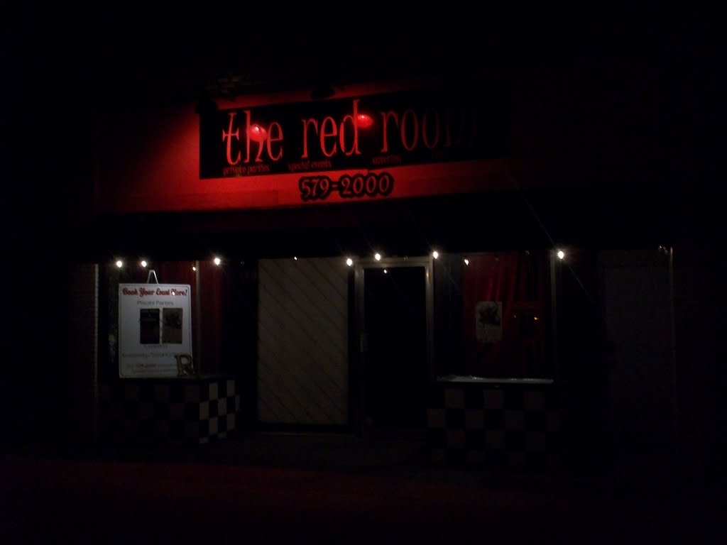 The Red Room at night