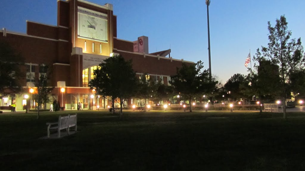Outside OU Stadium Commencement Friday May 13 2011