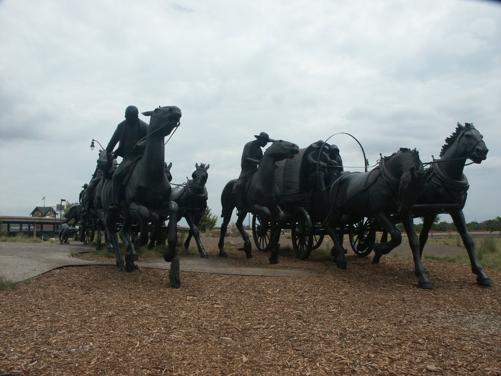 “UN HORIZONTE MUY LEJANO” . Oklahoma Land Run Monument