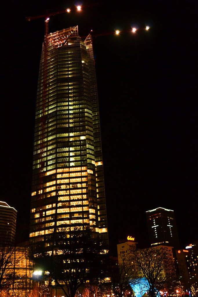 Devon Tower, Oklahoma City, OK - January 1, 2012