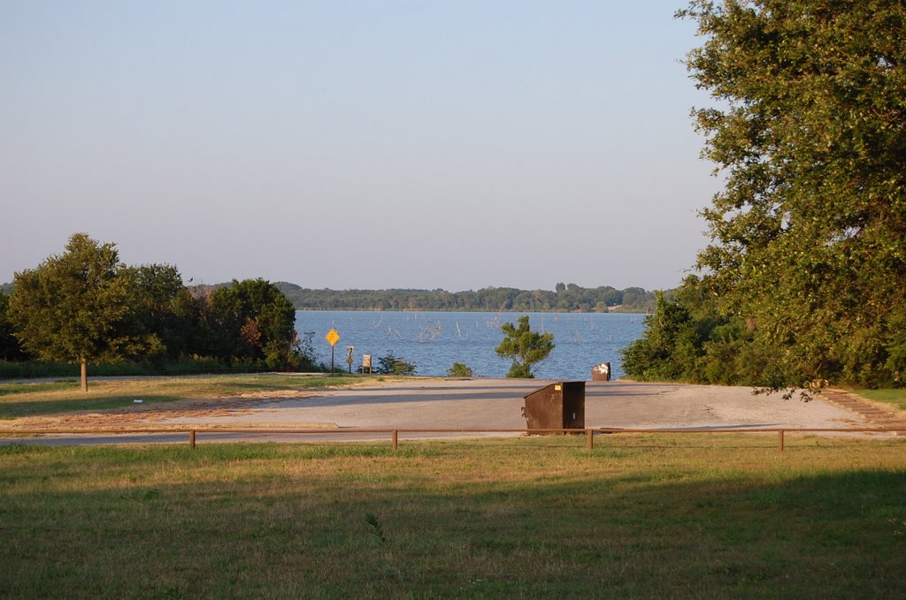 Lavon lake, From Highland Park, Lucas, TX
