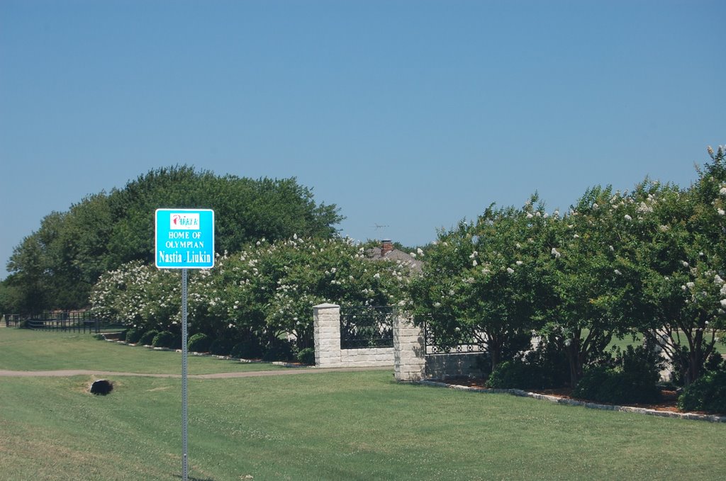 Parker, Texas Home of the Olimpic Champion,Nastia Liukin Home