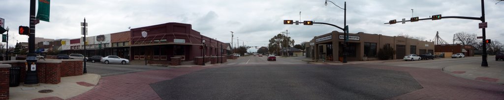 Mill at Main (looking northwards), Lewisville, Tx.