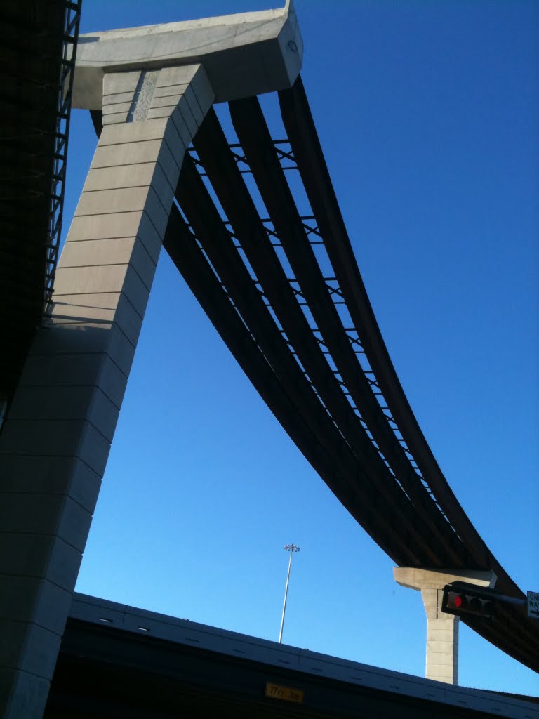 Highway interchange in construction, Frisco, TX