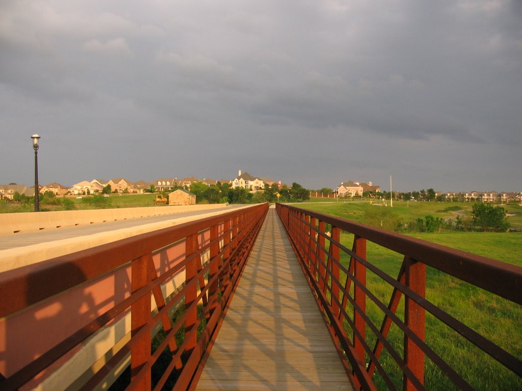 Pedestrian Bridge on Lady of the Lake Blvd, Castle Hills