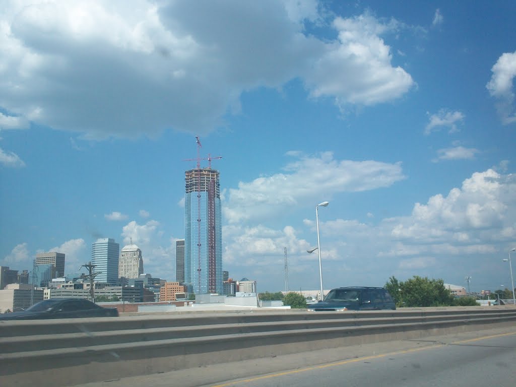 Devon Tower construction 7-1-11
