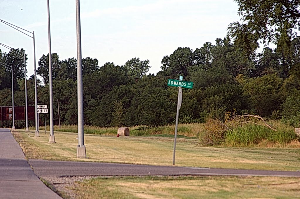 2011, Ponca City, OK, USA - 14th St. and Edwards Ave