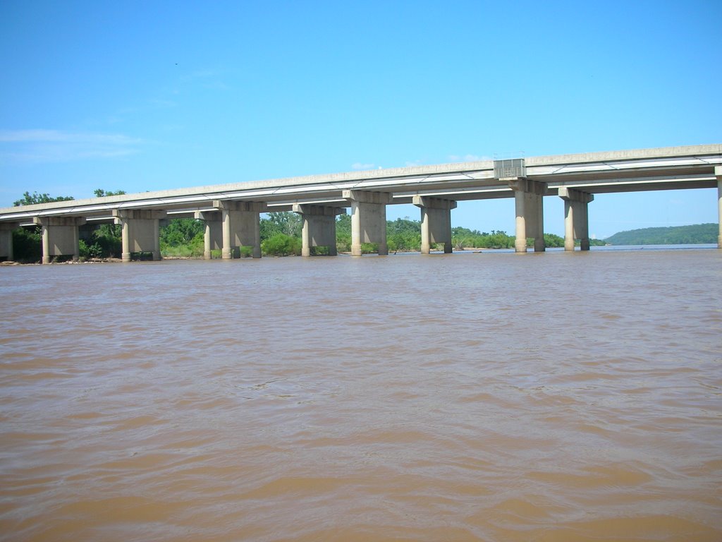 Highway 97 from the Arkansas River Sand Springs OK