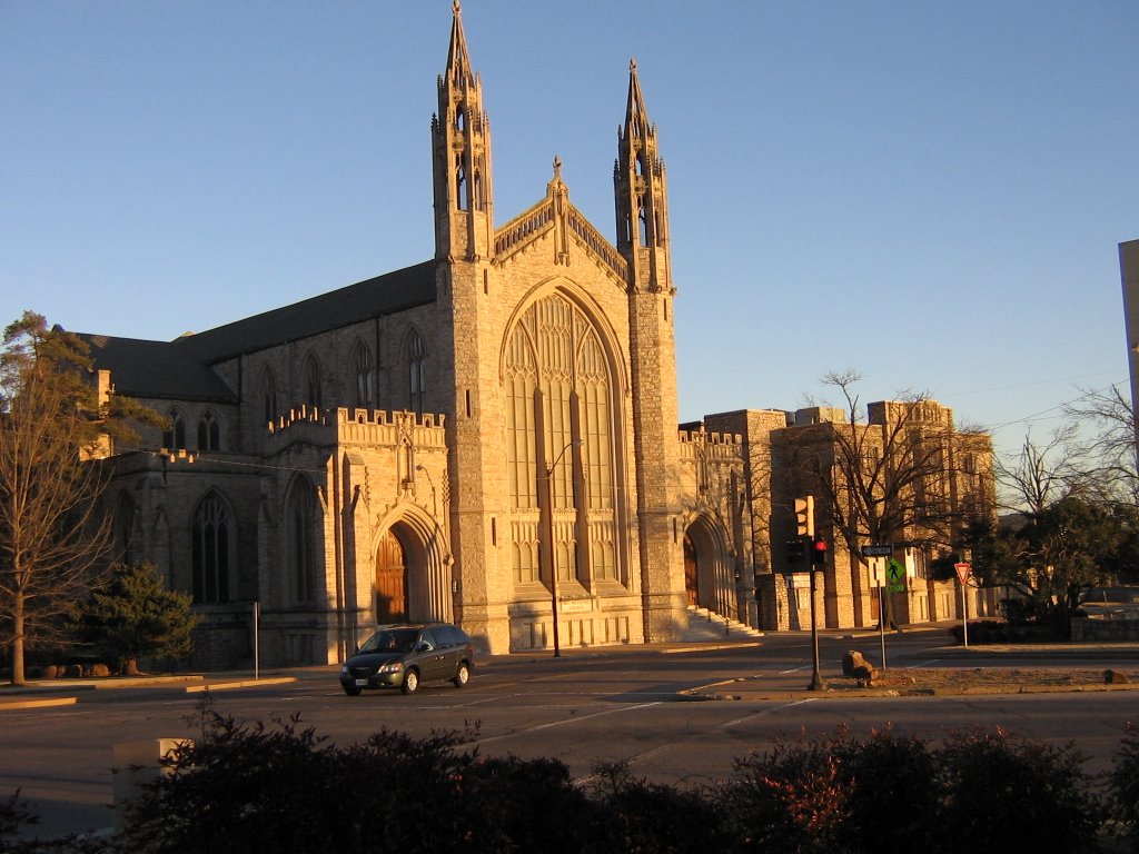 TULSA, OKLAHOMA, USA - FIRST METHODIST CHURCH