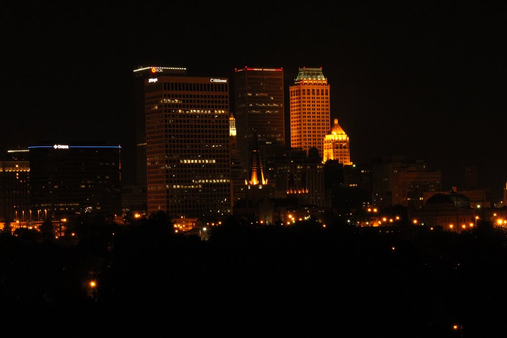 Tulsa, Oklahoma skyline 9 Sept 2013