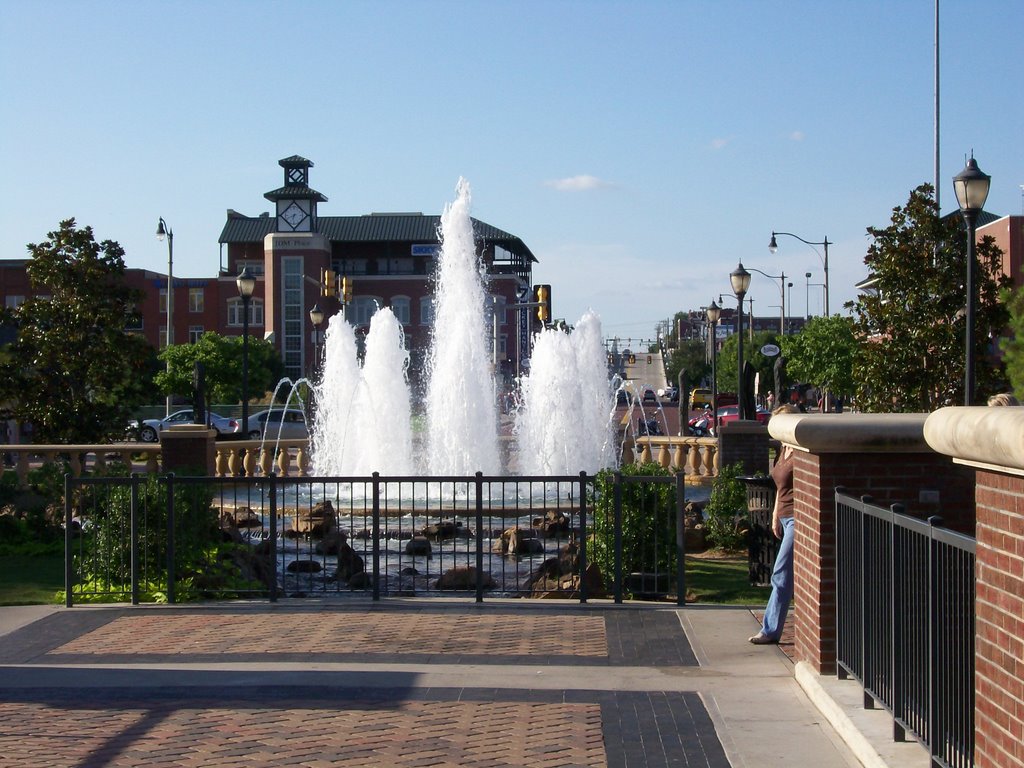 Bricktown Fountain