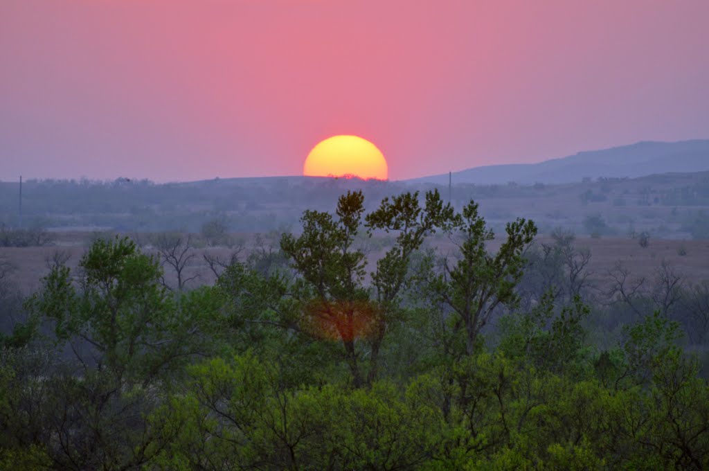 Wichita Mountain Sunset