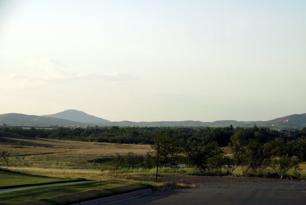 wide view of childhood stomping grounds