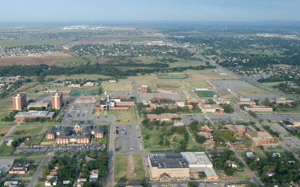 Aerial View - Cameron University Campus