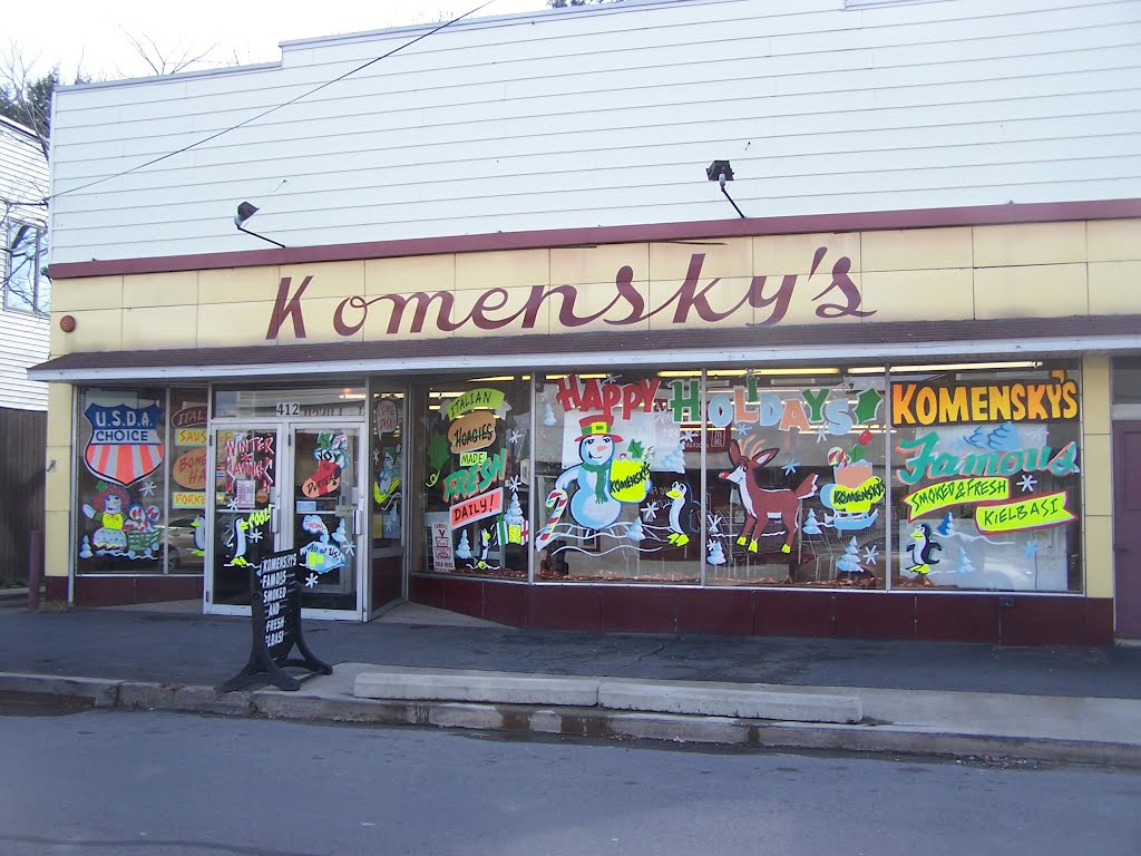 window paintings sample at Komenskys Market