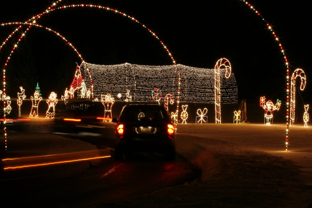 Allentown, Pa.s Lights in the Parkway drive-thru holiday light show