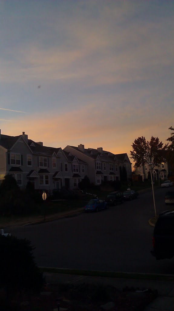 Morning Sky from Hill Road