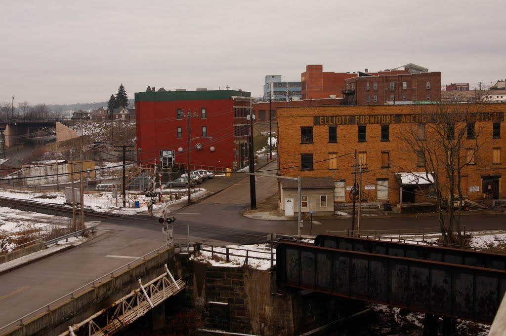 Wayne Ave Viaduct Butler, Pa looking Southwest