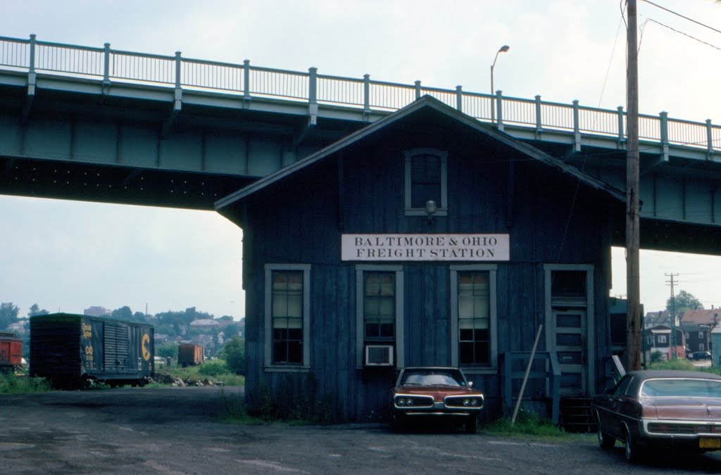 Baltimore and Ohio Railroad Freight Station at Butler, PA