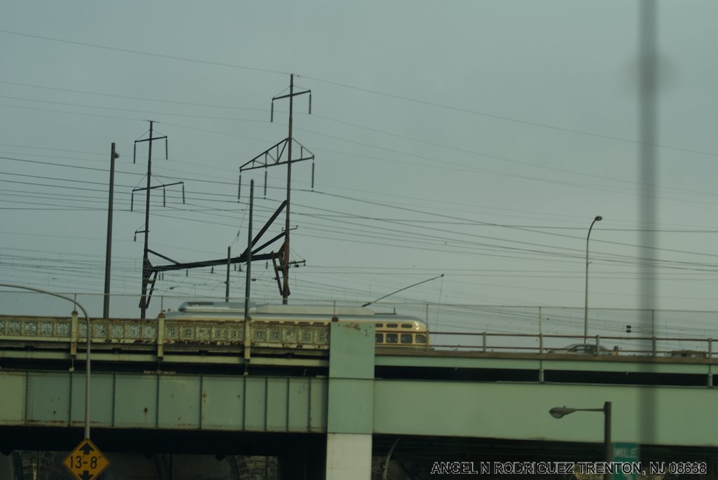 TRAIN OVER SCHUYKILL