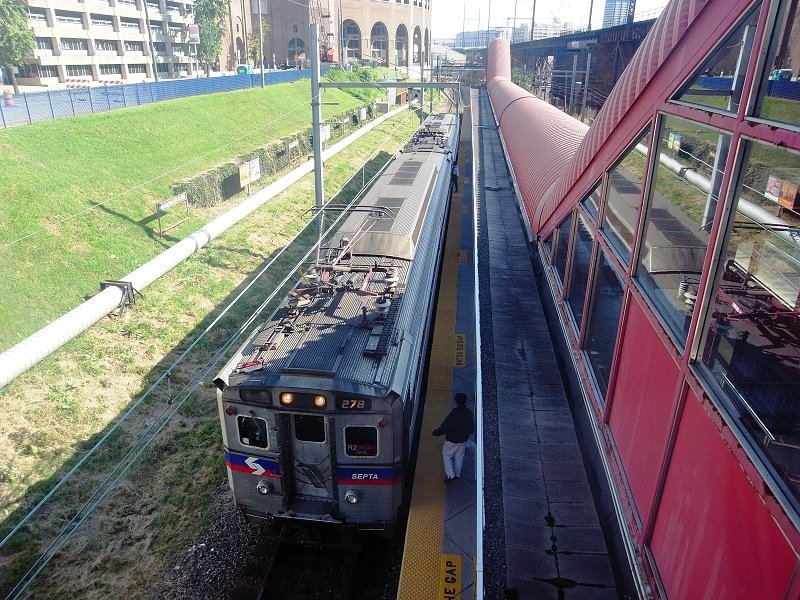 SEPTA regional railway - University City Station
