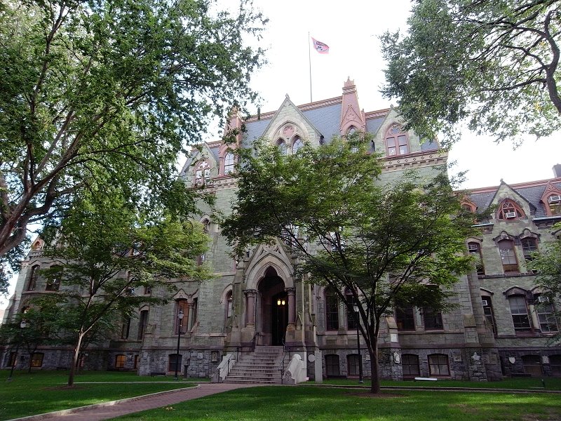the College Hall - built in 1873